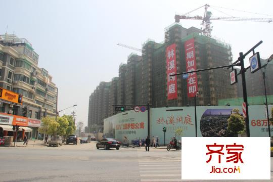 林溪閑庭工程進(jìn)度圖（2014.4.15）