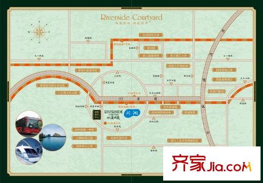 林溪閑庭區(qū)位圖