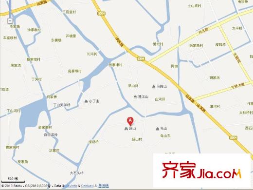 龍湖香醍溪岸交通圖