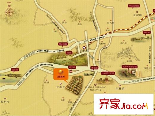 恒厚陽(yáng)光城區(qū)位圖