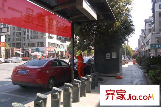 理想西溪金座附近街道