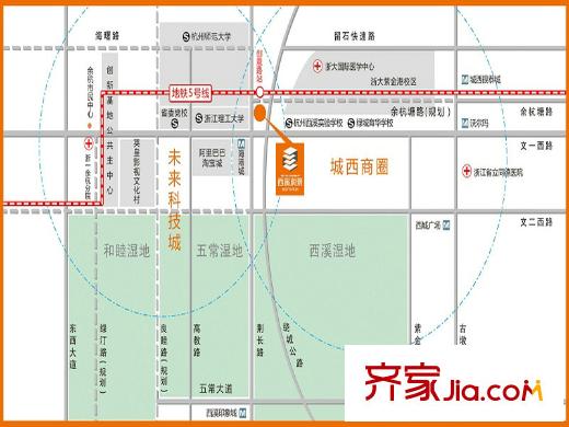 豪波西溪潤景區(qū)域地圖