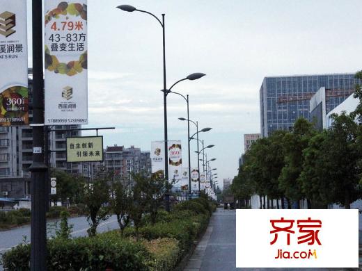 豪波西溪潤景街道（2013-8-14）