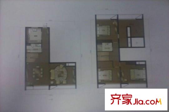杭州新天地世嘉新座97方L14-A戶型 3室2廳2衛(wèi)1廚