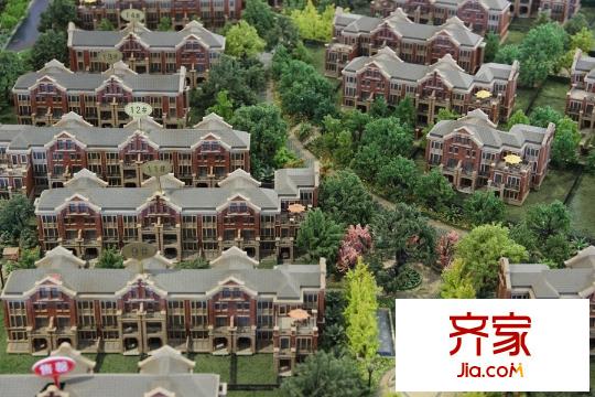 通和十二橡樹樓棟沙盤外景