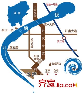 中糧云濤名苑區(qū)位圖