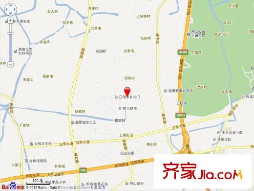西溪玫瑰電子地圖