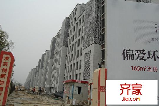 大華西溪風(fēng)情澄品開工現(xiàn)場（2015.3）