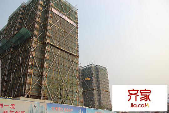 綠城藍庭小日子項目工程進度實景（2014.11.12）