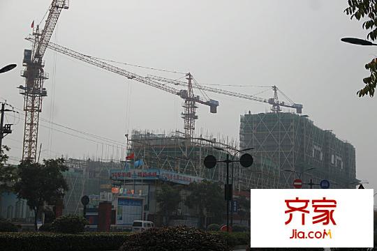 綠城藍庭小日子項目工程進度實景（2014.11.12）