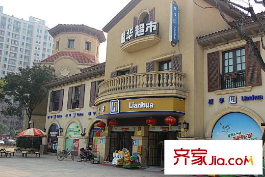 綠城藍(lán)庭小日子周邊配套藍(lán)庭底層商鋪