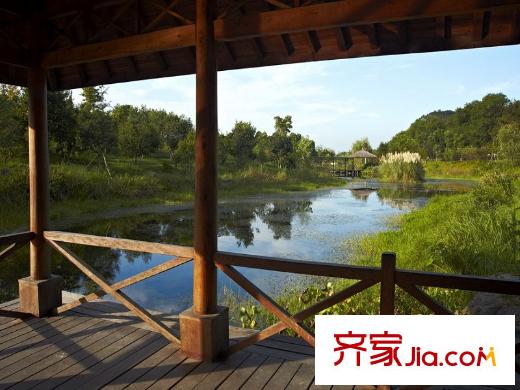 萬科良渚文化村春漫里美麗洲實(shí)景圖