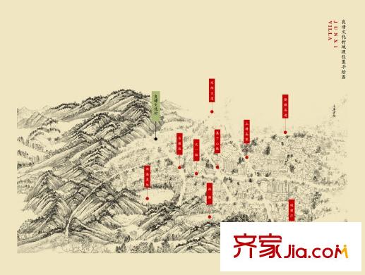 萬(wàn)科良渚文化村春漫里地理位置圖