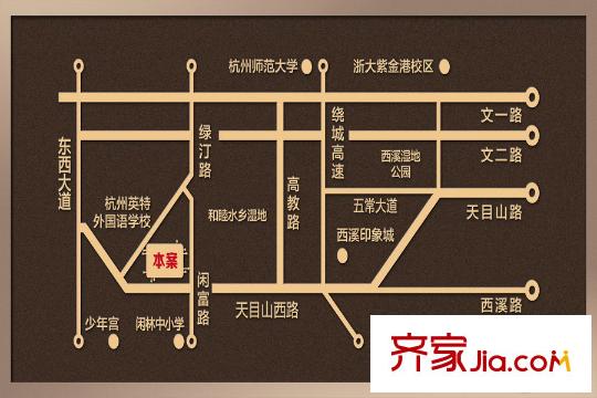 贊成一品區(qū)位圖