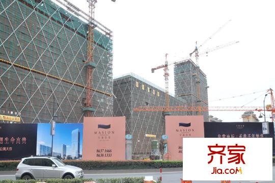 寶麗金庭施工進度圖（2014-5-24）