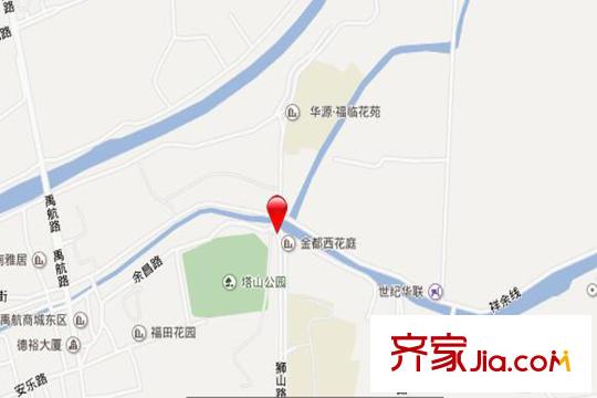 遠東紫宸花園電子地圖