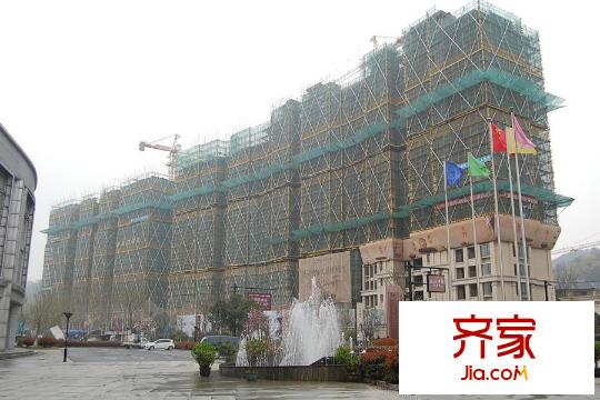 佳兆業(yè)西溪璞園項目建設(shè)進度實景（2015.3）