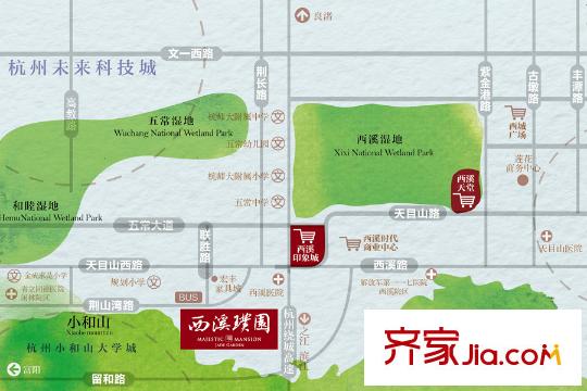 佳兆業(yè)西溪璞園區(qū)位圖