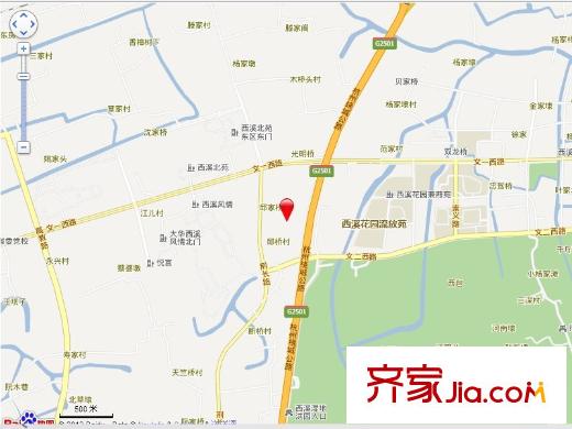 國恒西溪公館電子地圖