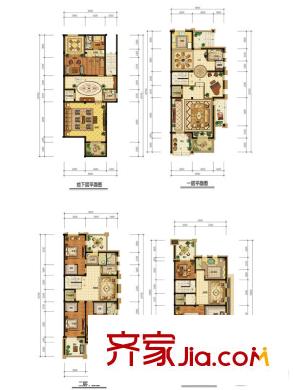 星運(yùn)麗園蘭逸水岸雙拼P-1排屋 6室3廳3衛(wèi)1廚