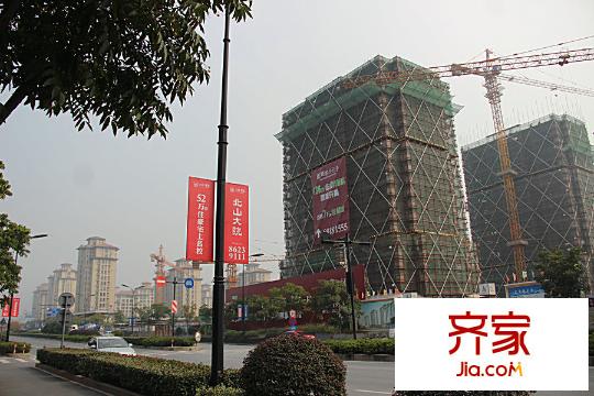 綠城藍庭小日子項目工程進度實景（2014.11.12）