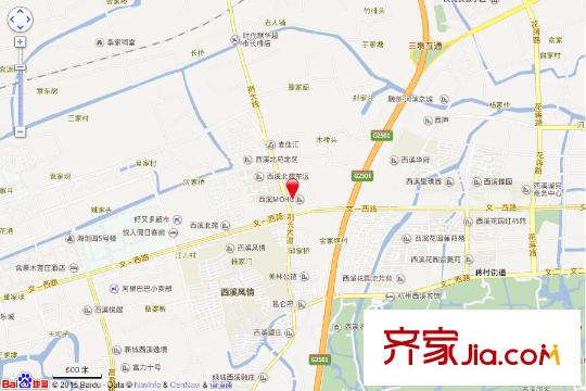 盛奧西溪銘座電子地圖