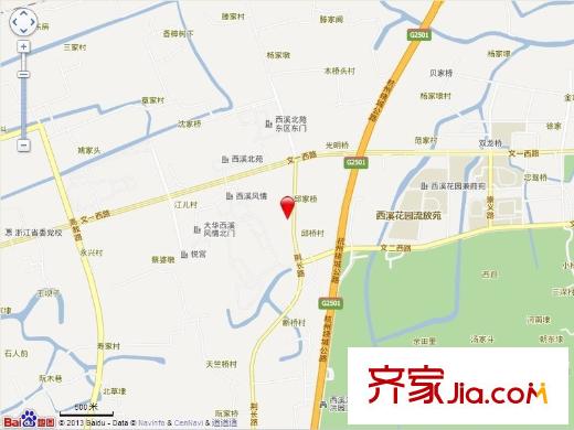 大華西溪風(fēng)情澄品電子地圖