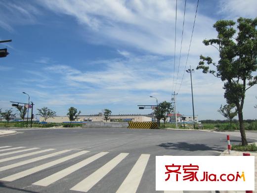 綠城蓮園附近將修的道路