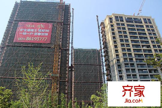 綠城蓮園項(xiàng)目現(xiàn)場(chǎng)（2015.3.22）