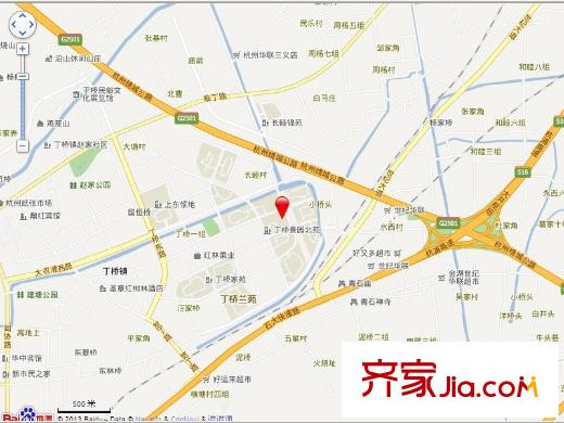 華潤新鴻基之江九里坐標(biāo)圖