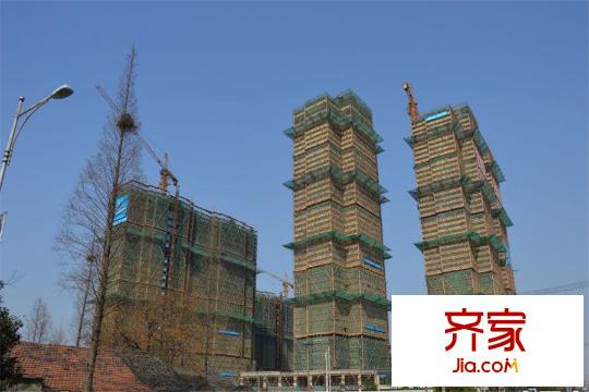 中旅?紫金名門施工現(xiàn)場（2015.3）