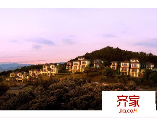 新湖果嶺山疊居正面