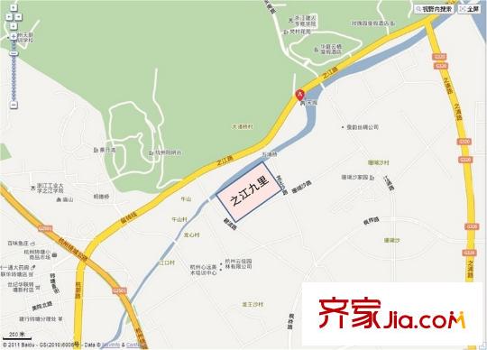 華潤新鴻基之江九里交通圖