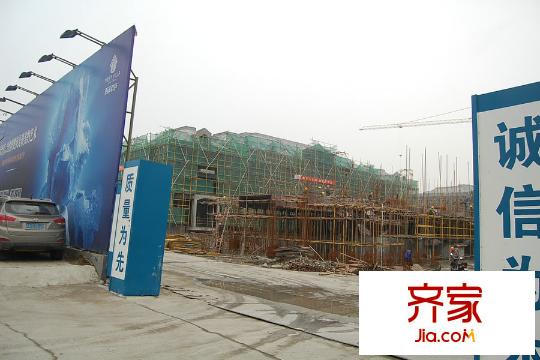 西溪君廬樓棟建設(shè)進(jìn)度（2015-03-23）