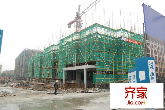 西溪君廬樓棟建設(shè)進(jìn)度（2015-03-23）