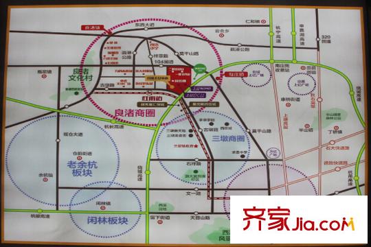 上億SOHO交通圖