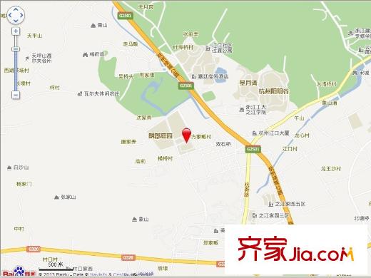 綠城之江1號坐標圖