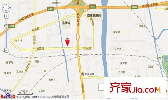 上億彩虹郡交通圖