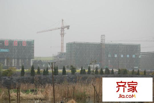 合景疊彩園樓棟建設(shè)進(jìn)度（2015.3）