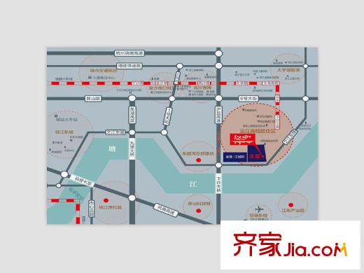 金隅Smart交通圖