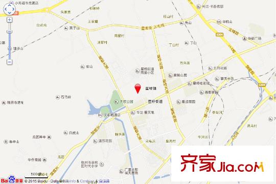 通和波士頓公寓電子地圖