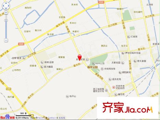 凱文杭莊交通圖