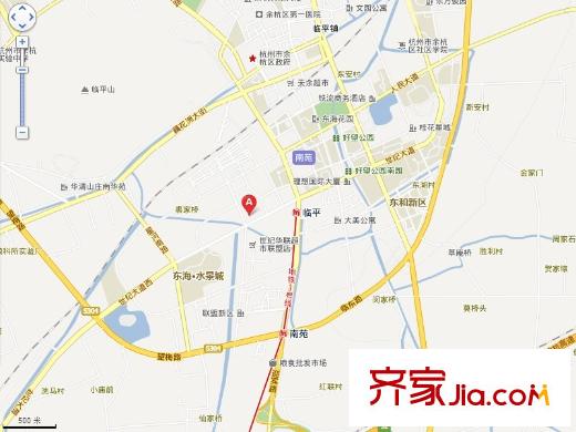 理想康城一品坐標(biāo)圖
