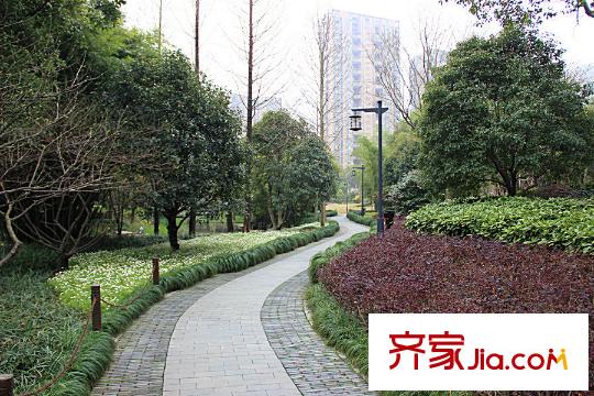 理想康城一品零距離的水景公園