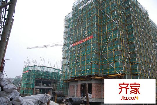 西溪君廬樓棟建設(shè)進(jìn)度（2015-03-23）