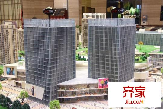 上億SOHO沙盤樓棟（2015.12）