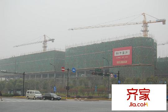 富力西溪悅居樓棟建設(shè)進(jìn)度（2015.3）