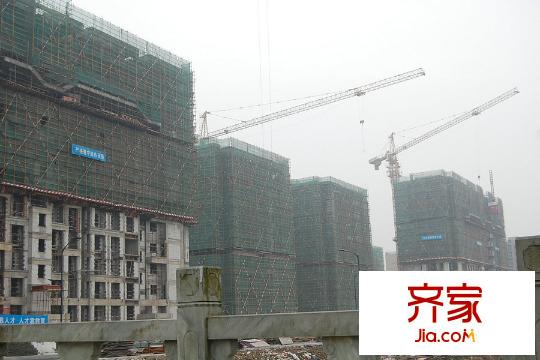 富力西溪悅居樓棟建設(shè)進(jìn)度（2015.3）