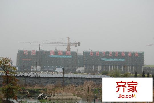合景疊彩園樓棟建設(shè)進(jìn)度（2015.3）