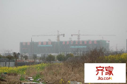合景疊彩園樓棟建設(shè)進(jìn)度（2015.3）